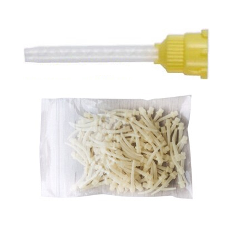 Boquilla de jeringa de 3 vías sin núcleo de acero, Consumibles dentales, materia